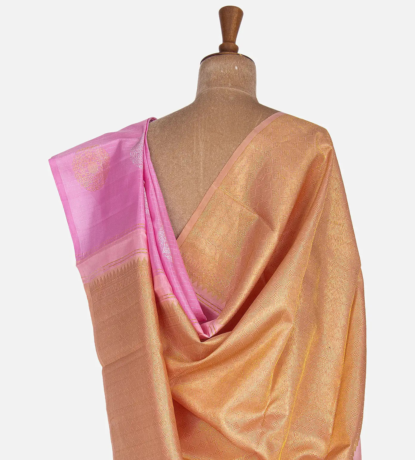 Pink Kanchipuram Silk Saree3