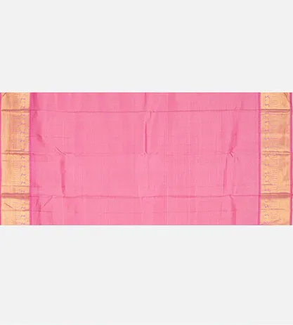 Yellow Kanchipuram Silk Saree4