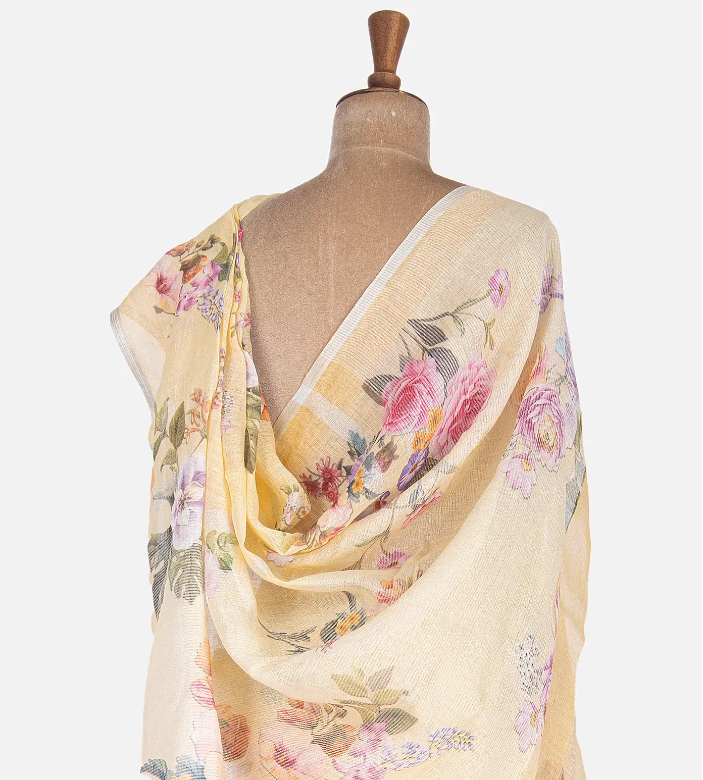 yellow-linen-saree-b0738911-c