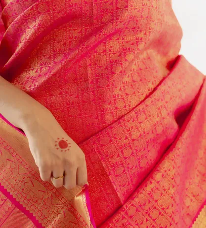 Pink Kanchipuram Silk Saree4