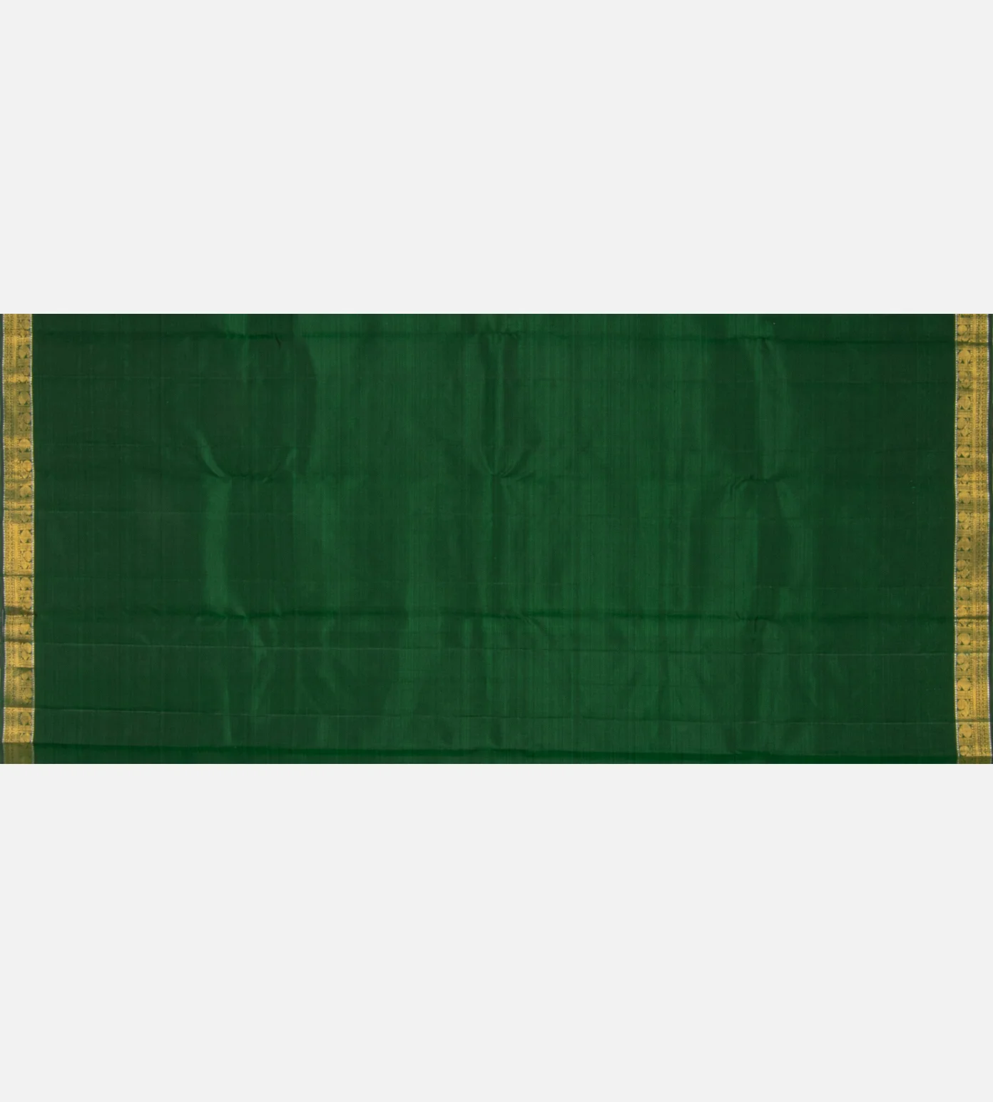 Green Kanchipuram Silk Saree4
