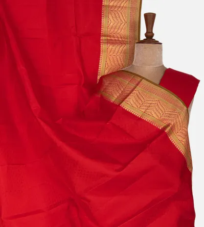 Red Soft Silk Saree1