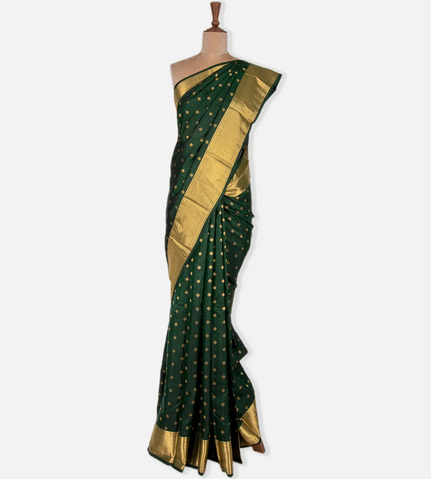 Green Soft Silk Saree2