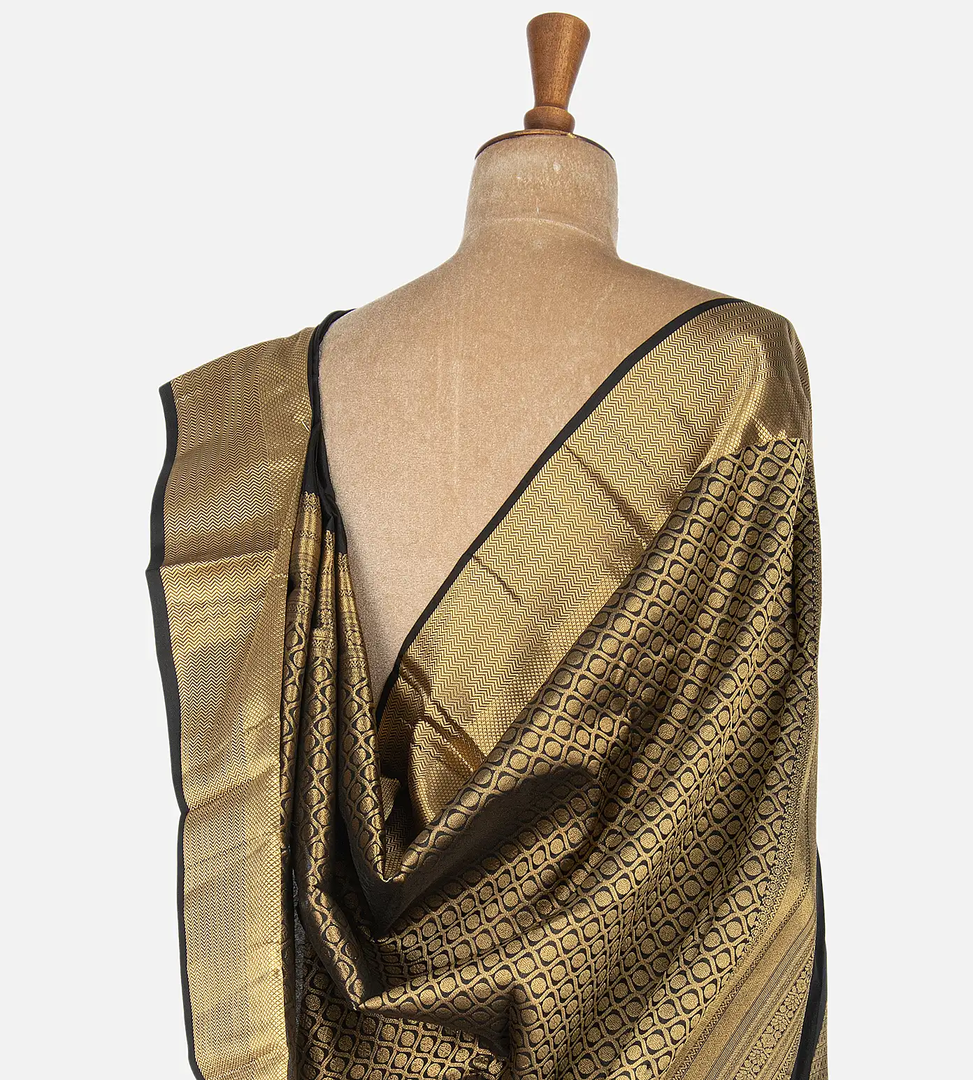 Black Soft Silk Saree3