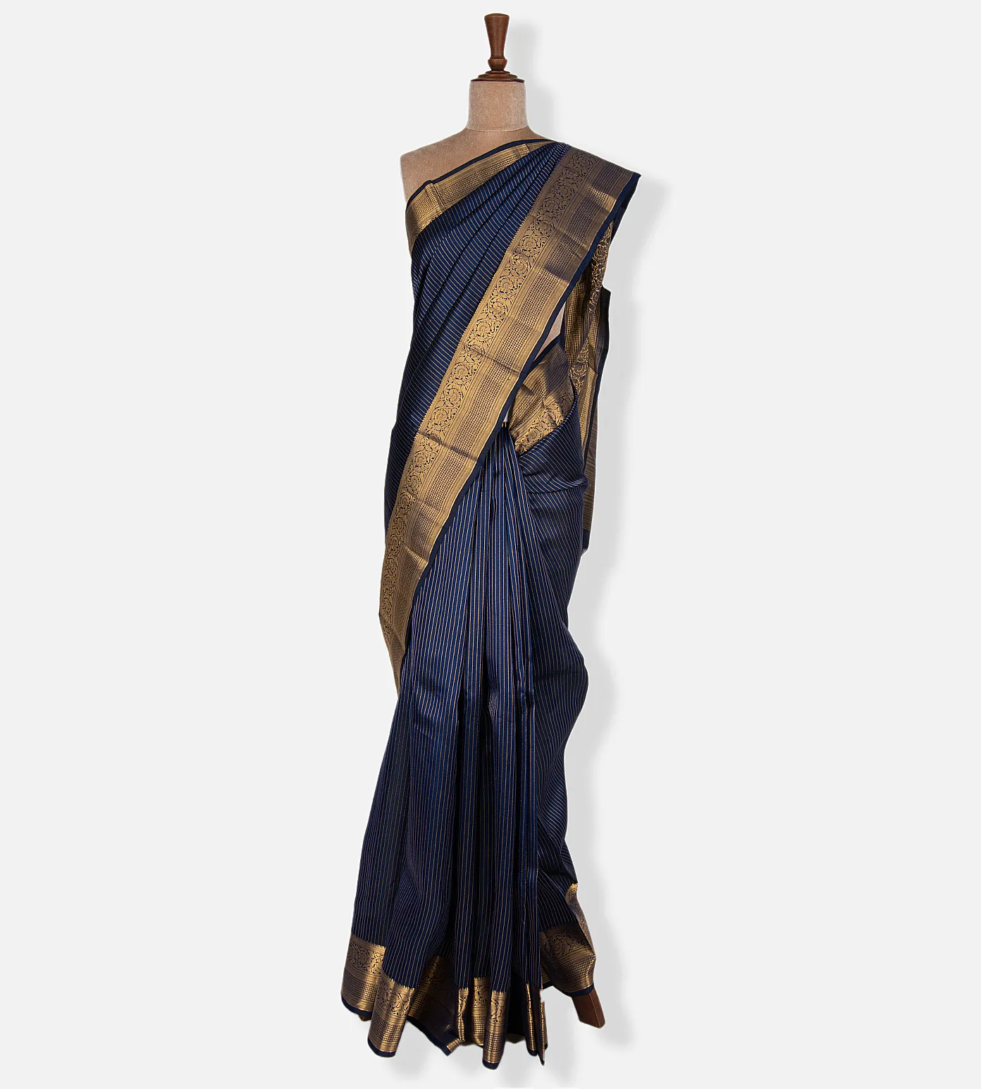 Blue Soft Silk Saree2