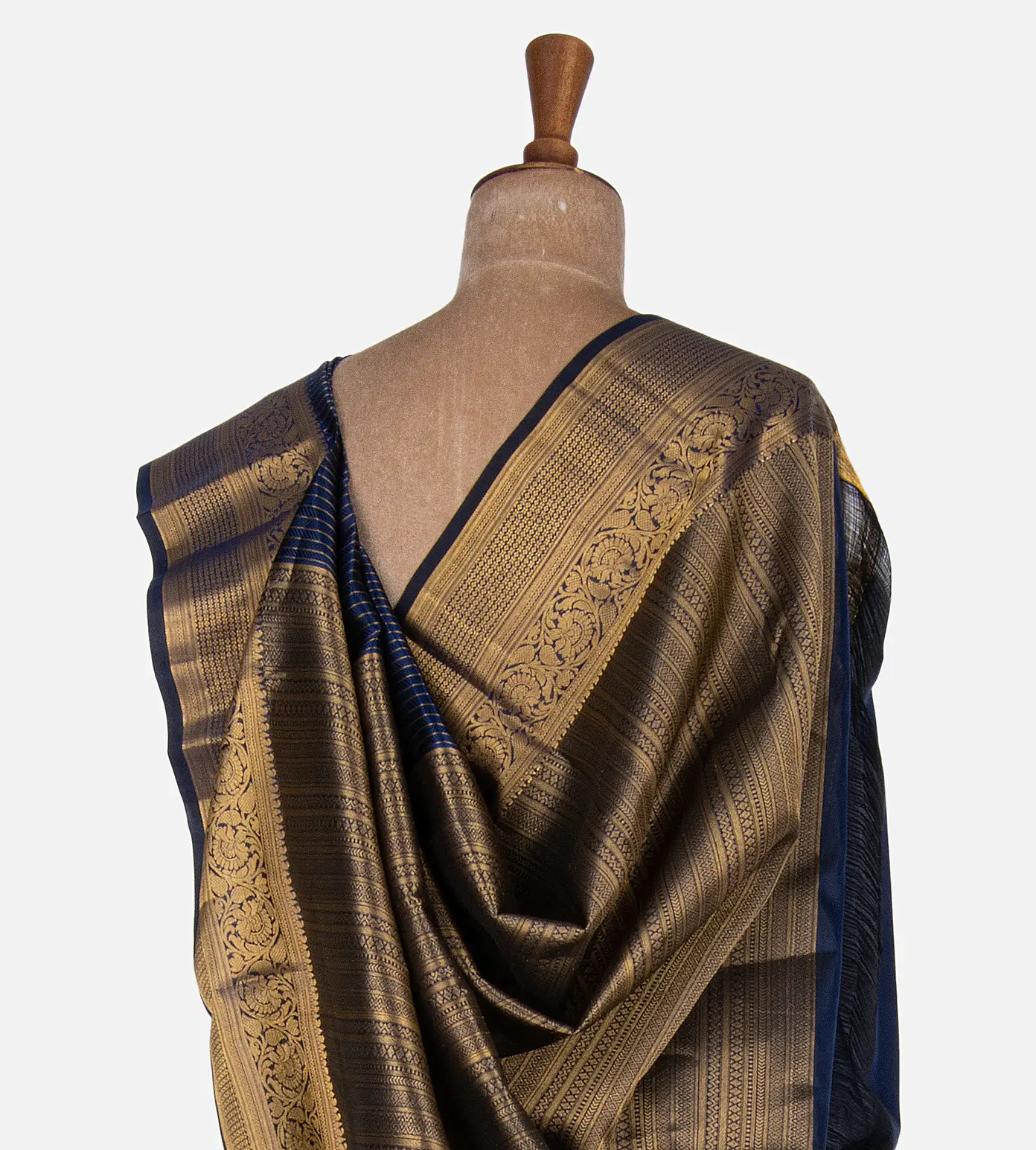 Blue Soft Silk Saree3