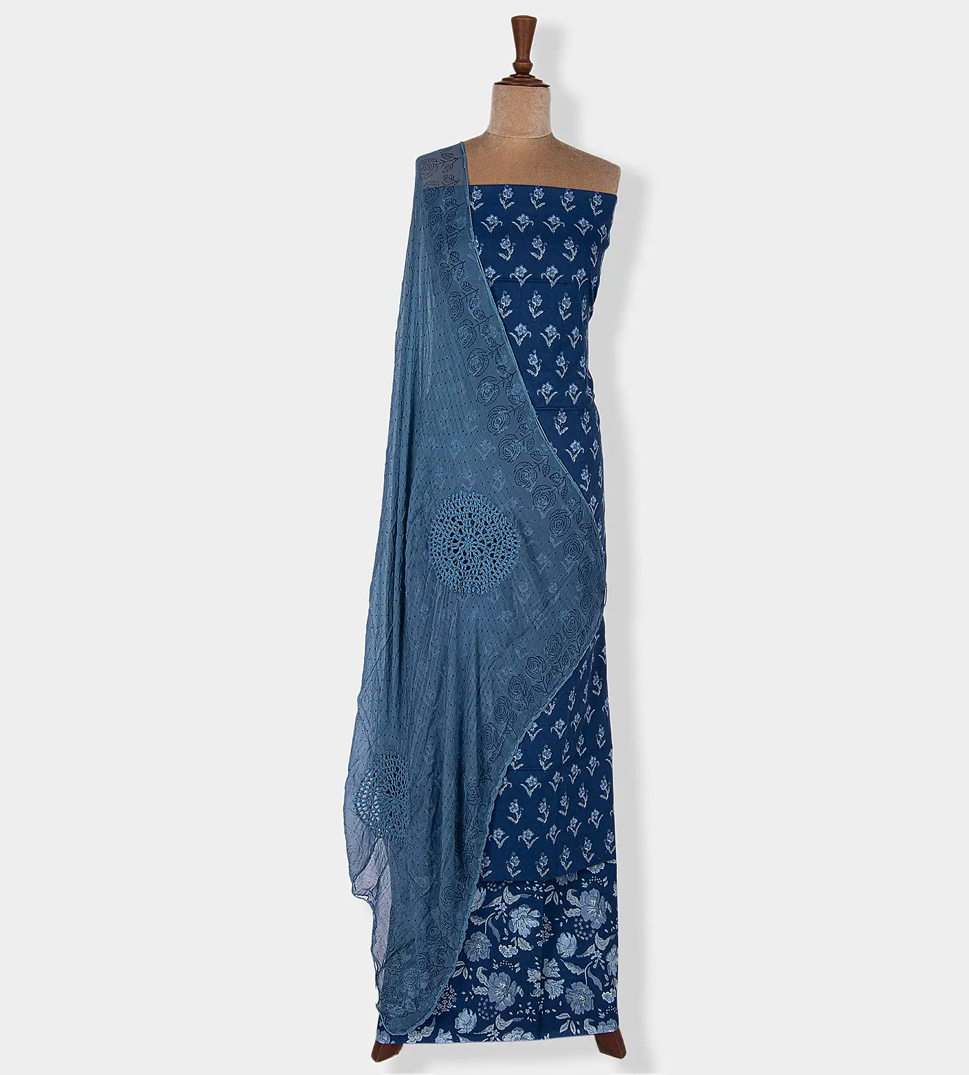 Blue Cotton Salwar2