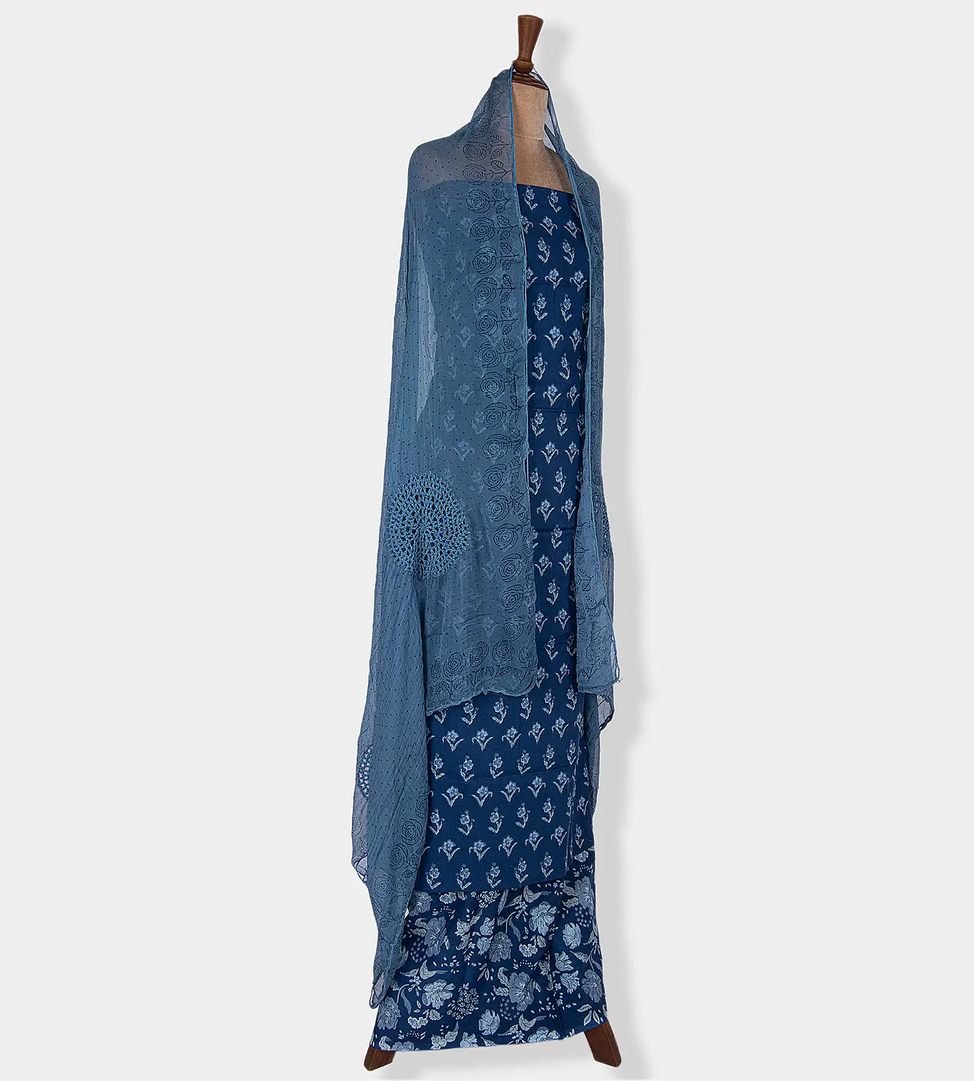 Blue Cotton Salwar3