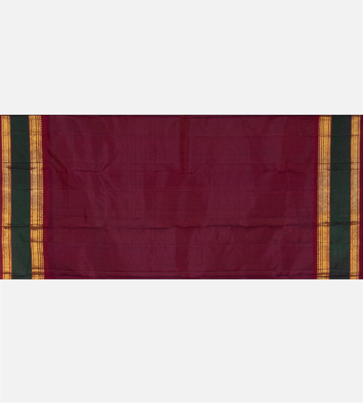 Green Kanchipuram Silk Saree4