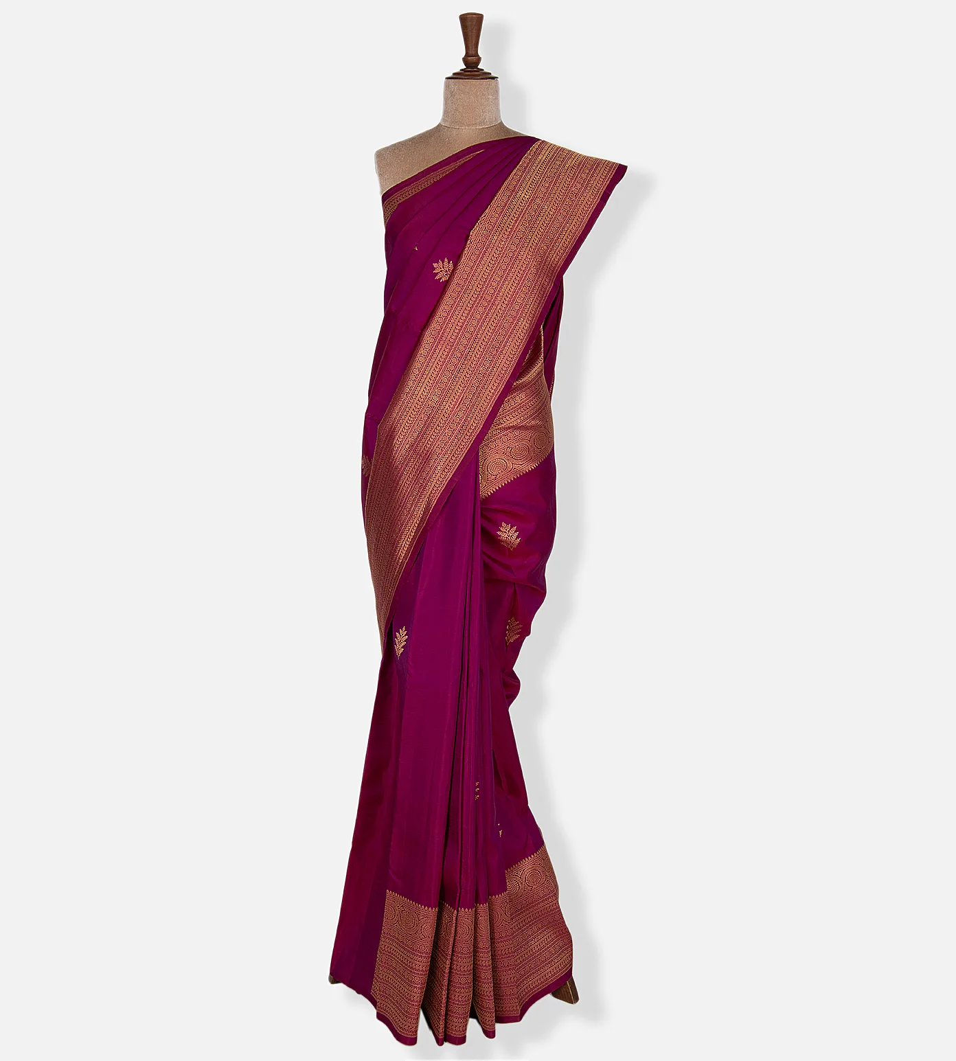 Pink Kanchipuram Silk Saree2
