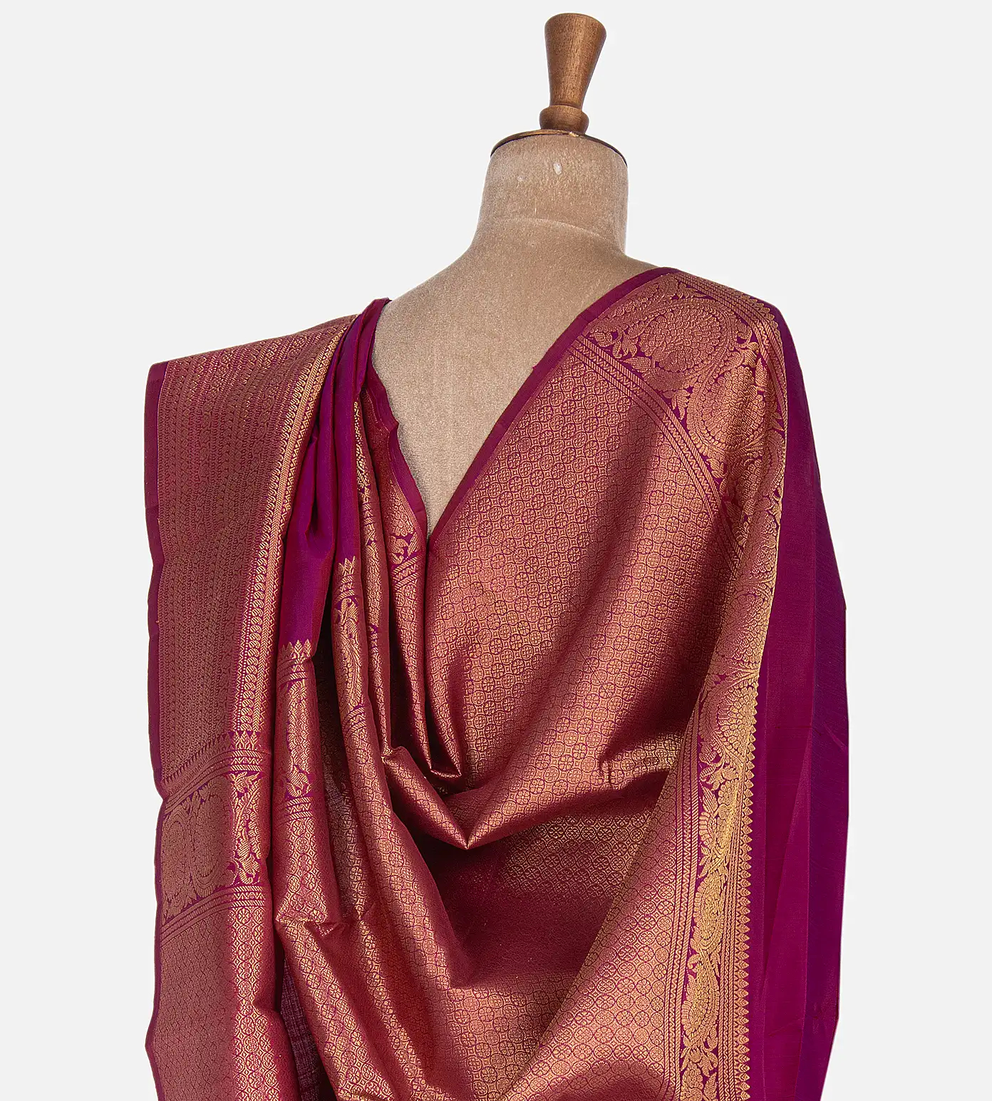 Pink Kanchipuram Silk Saree3