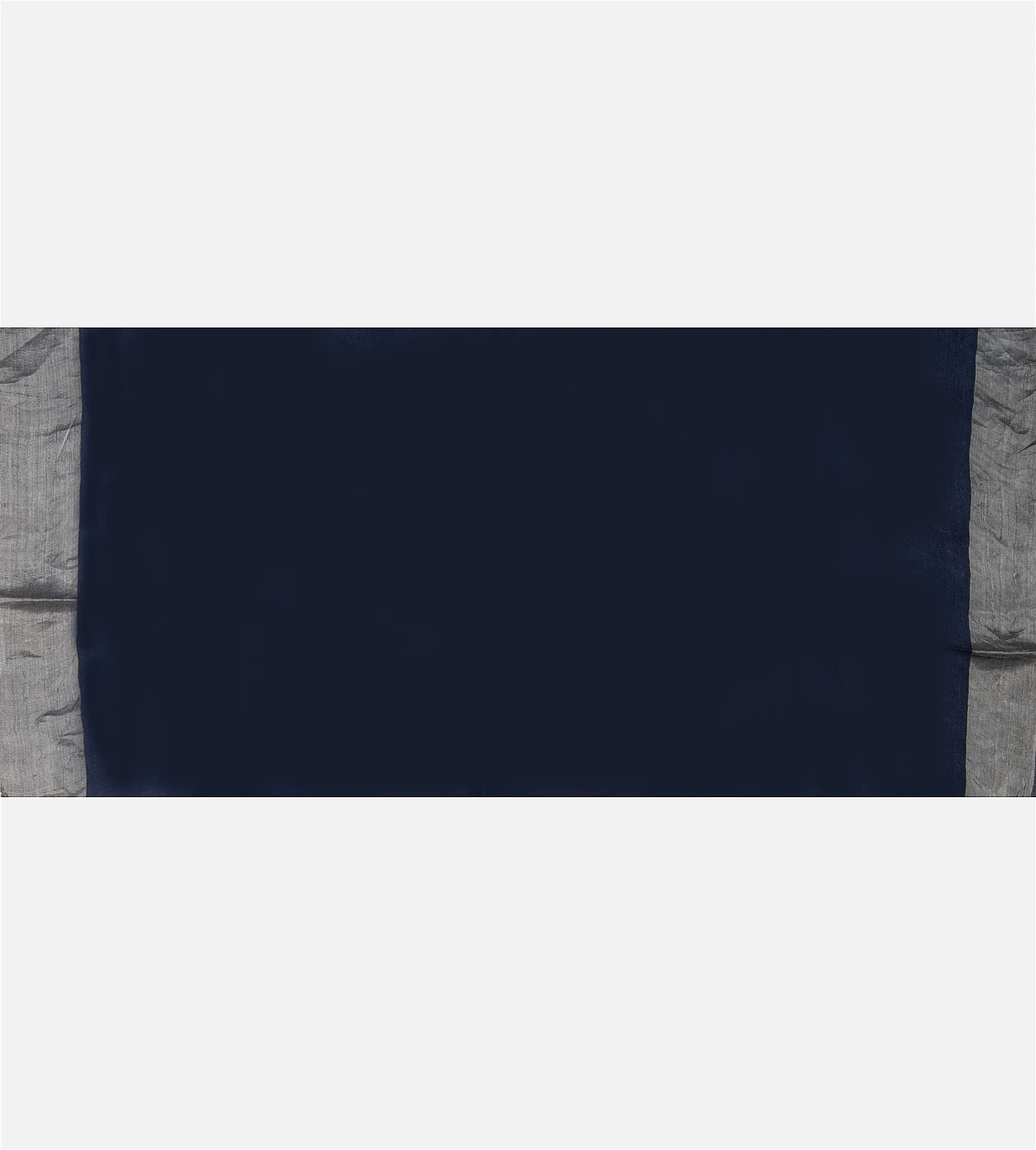 Deep Blue Tussar Saree4