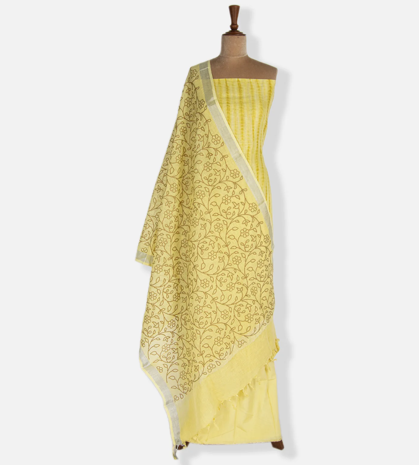 Yellow Linen Salwar2