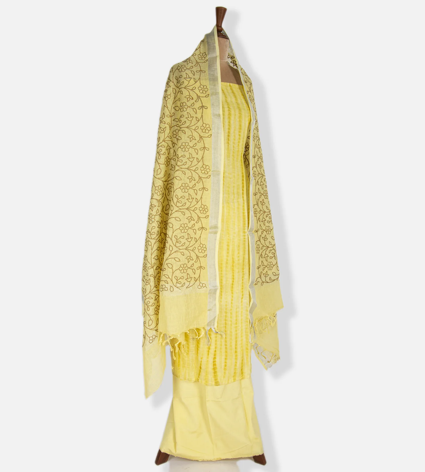 Yellow Linen Salwar3
