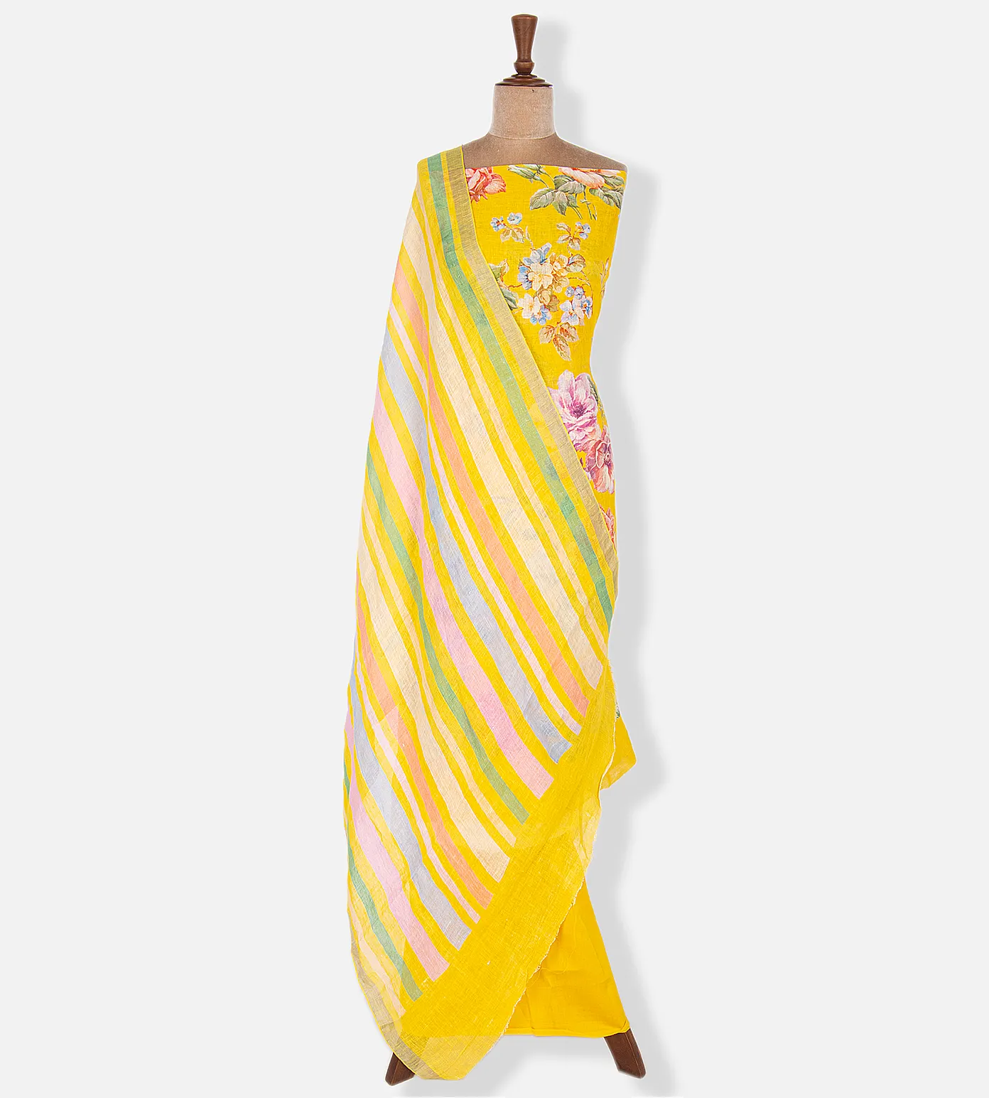 Yellow Linen Salwar2