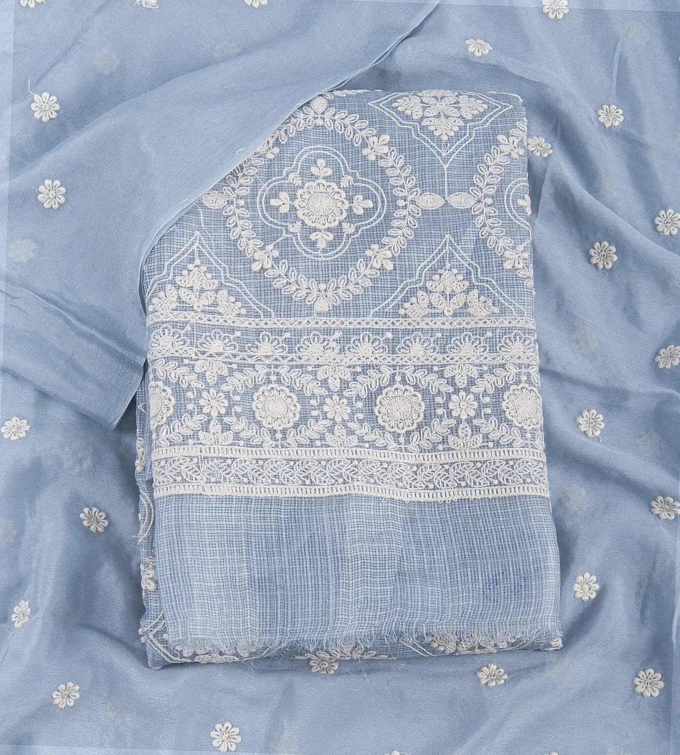 Powder Blue Kota Salwar1