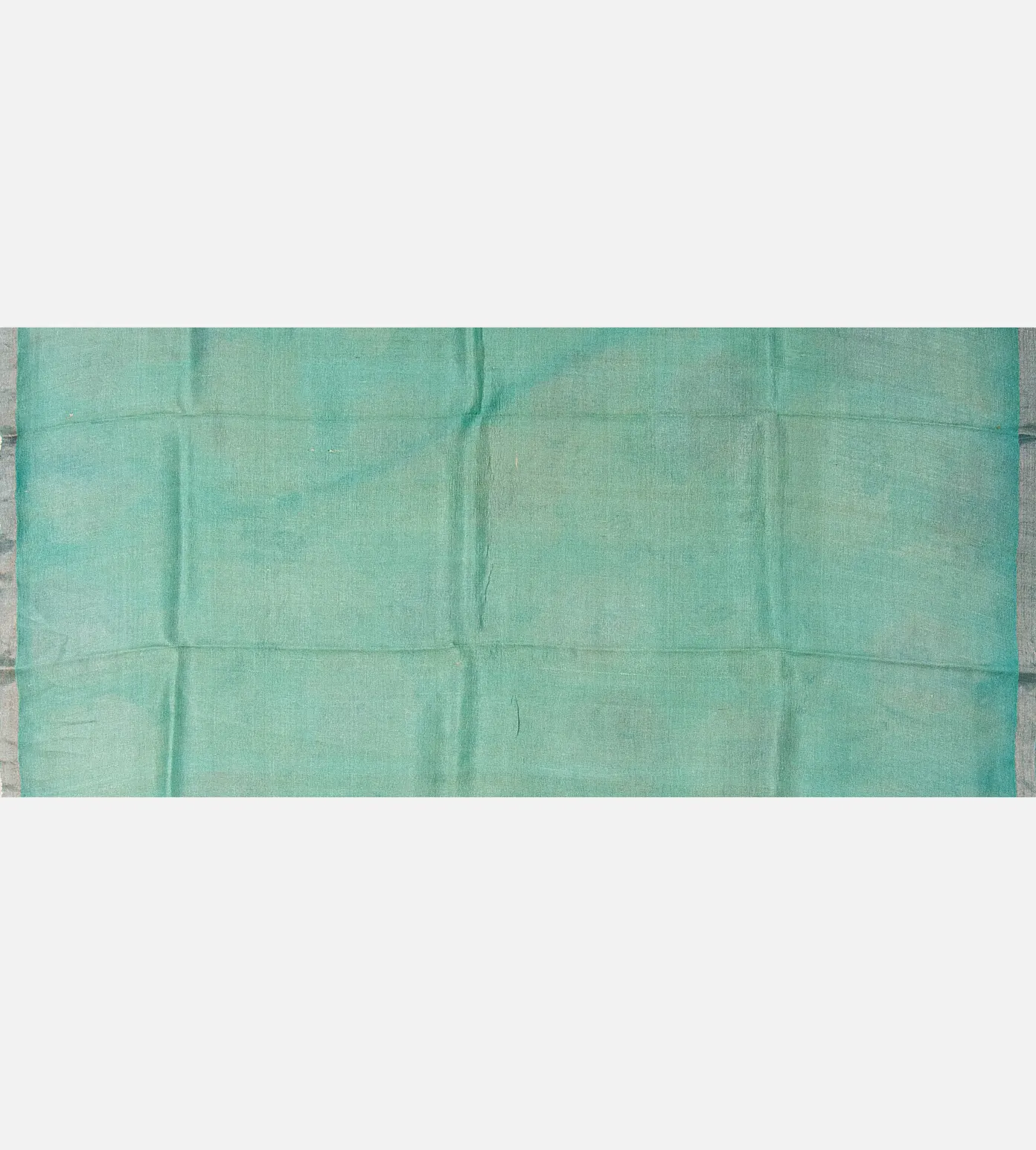 Turquoise Blue Tussar Saree4