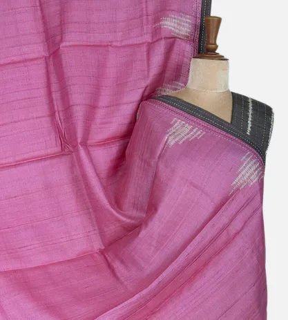 Pink Shibori Tussar Saree1