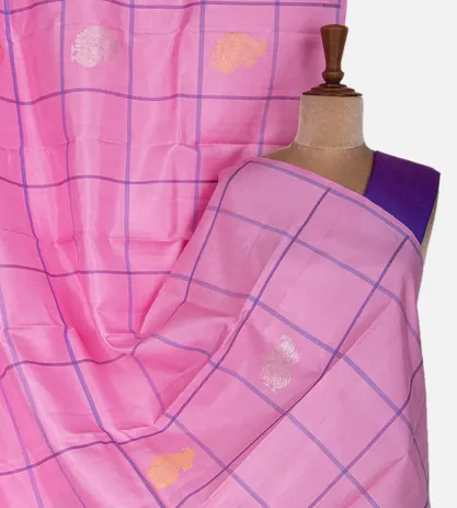 Light Pink Kanchipuram Silk Saree1