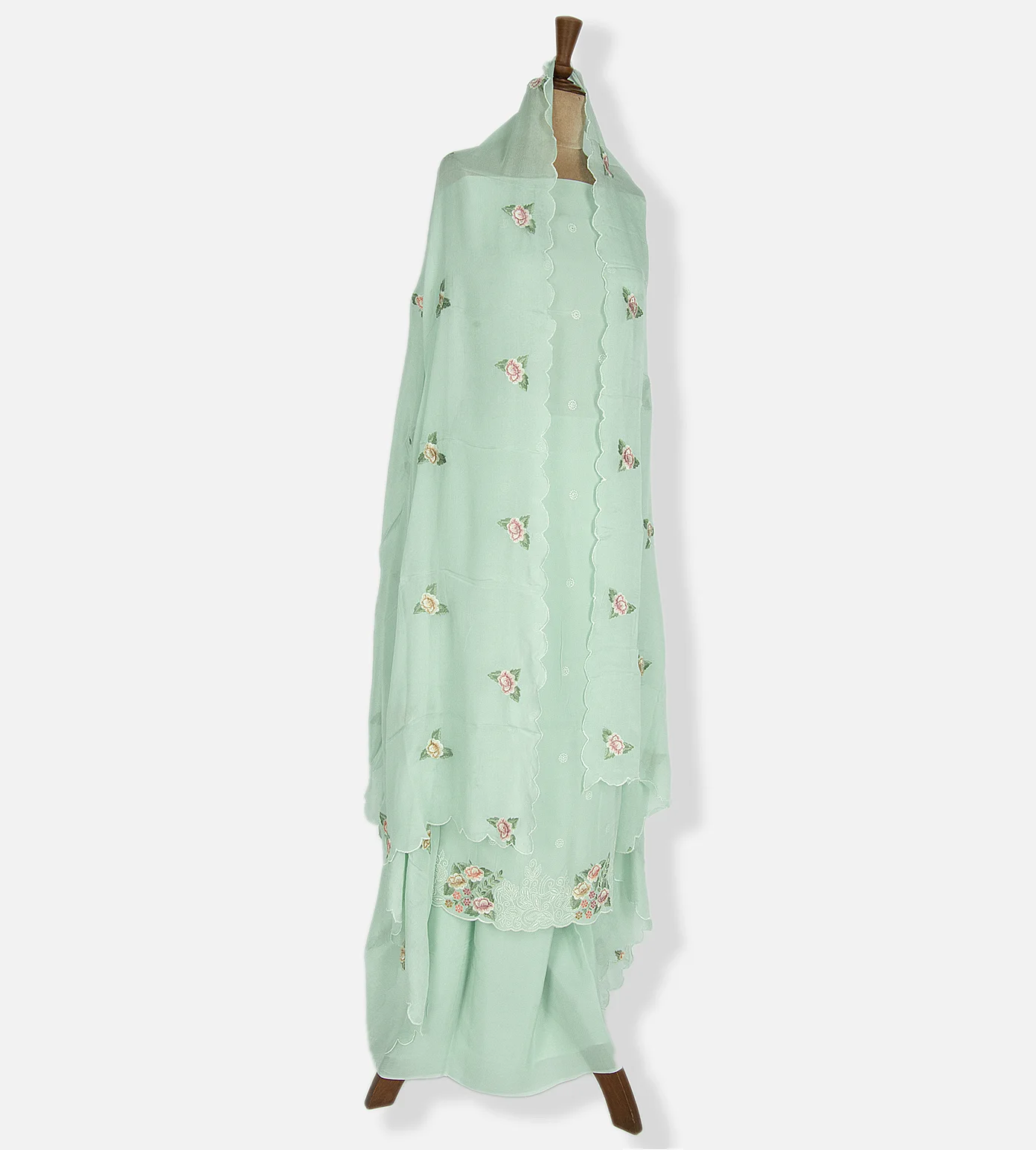 Pastel Green Crepe Salwar2