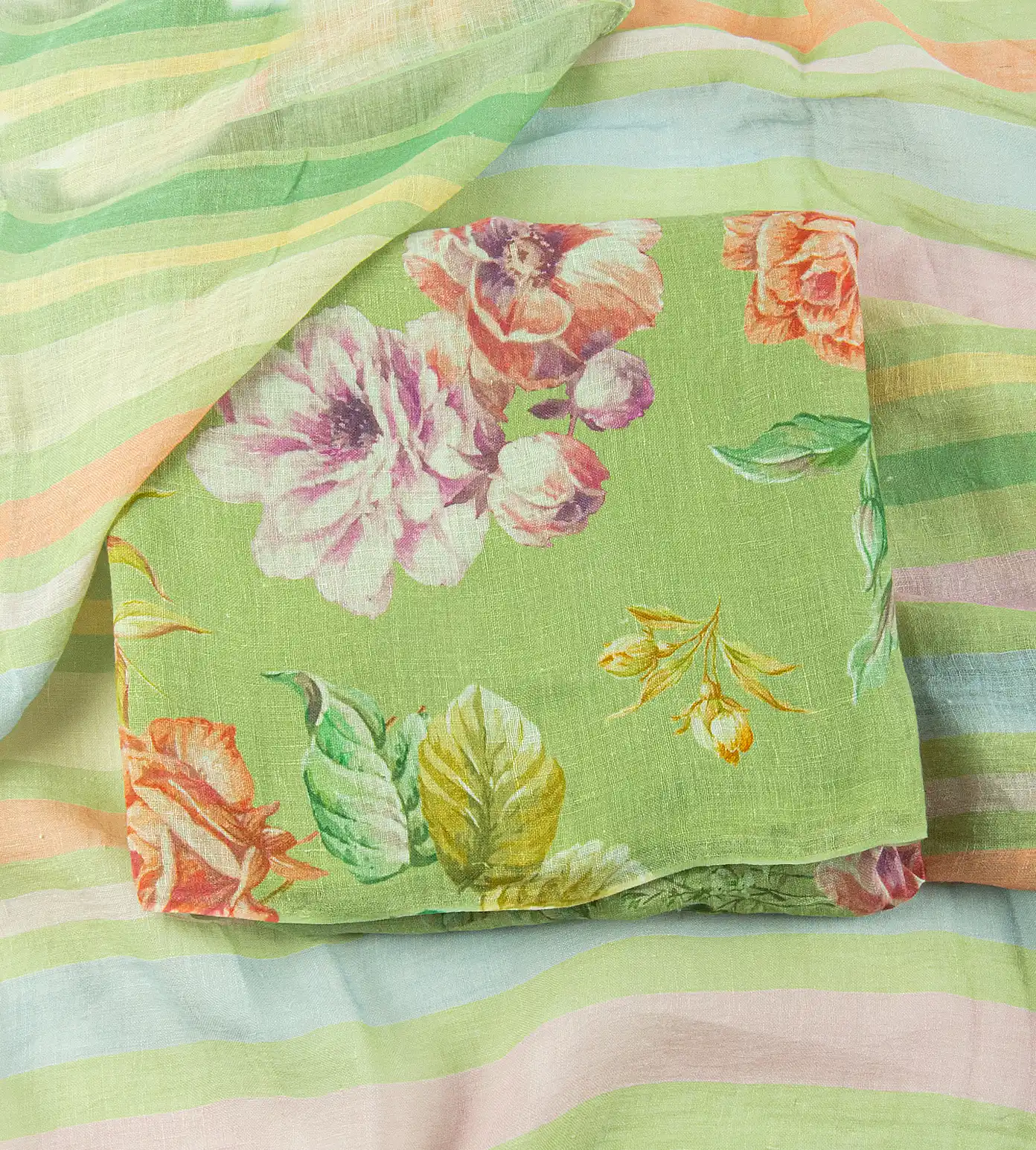 Light Green Linen Salwar1