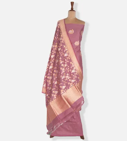 Pink Banarasi Silk Salwar2