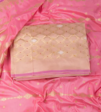 Light Pink Banarasi Silk Salwar1