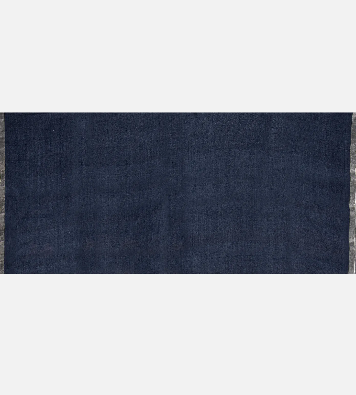 Deep Blue Tussar Saree4