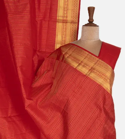 Red Soft Silk Saree1
