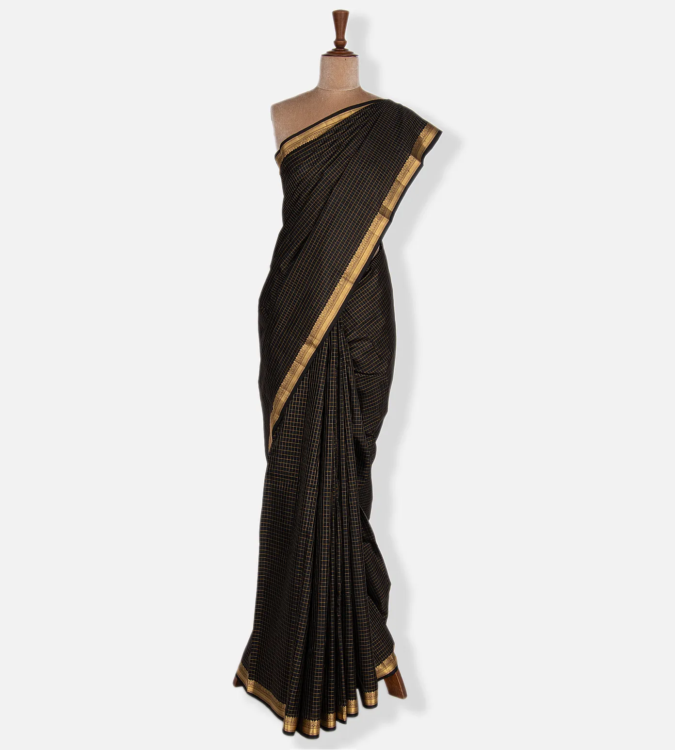 Black Soft Silk Saree2
