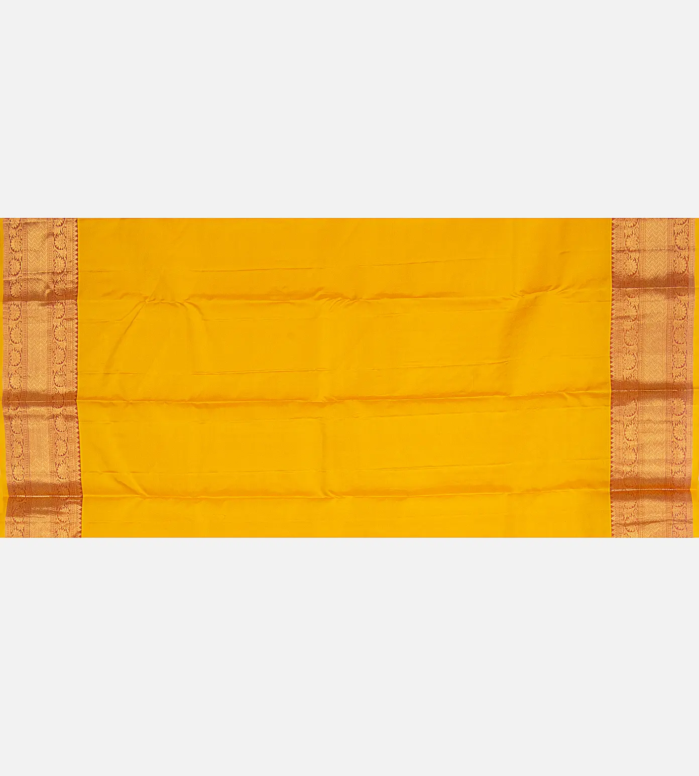 Yellow Soft Silk Saree4