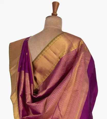 Purple Soft Silk Saree3