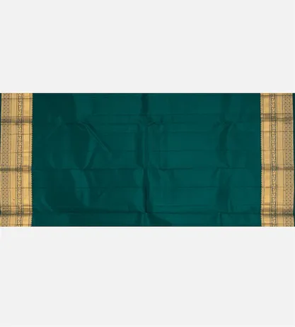Emerald Green Soft Silk Saree4