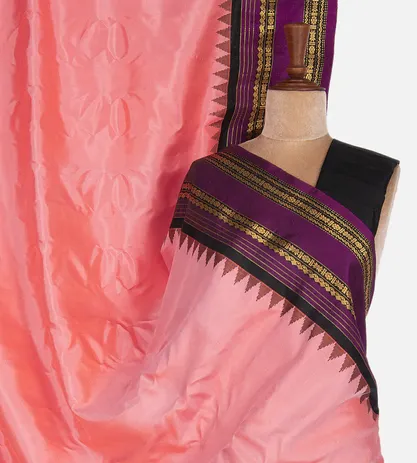 Light Pink Gadwal Silk Saree1