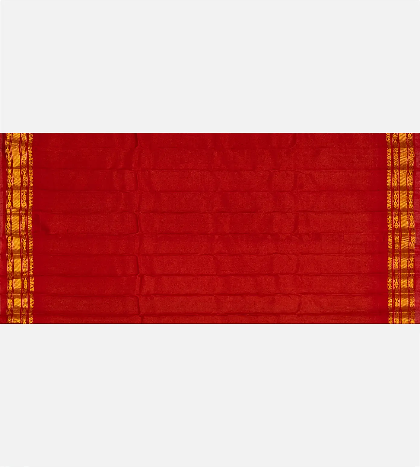 Lime Yellow Gadwal Silk Saree4