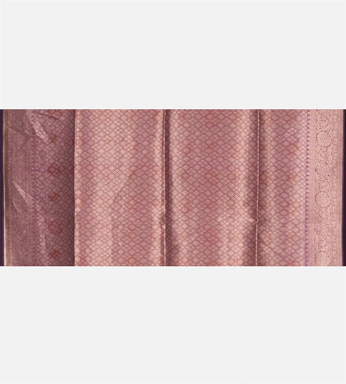 Purple Kora Silk Saree4