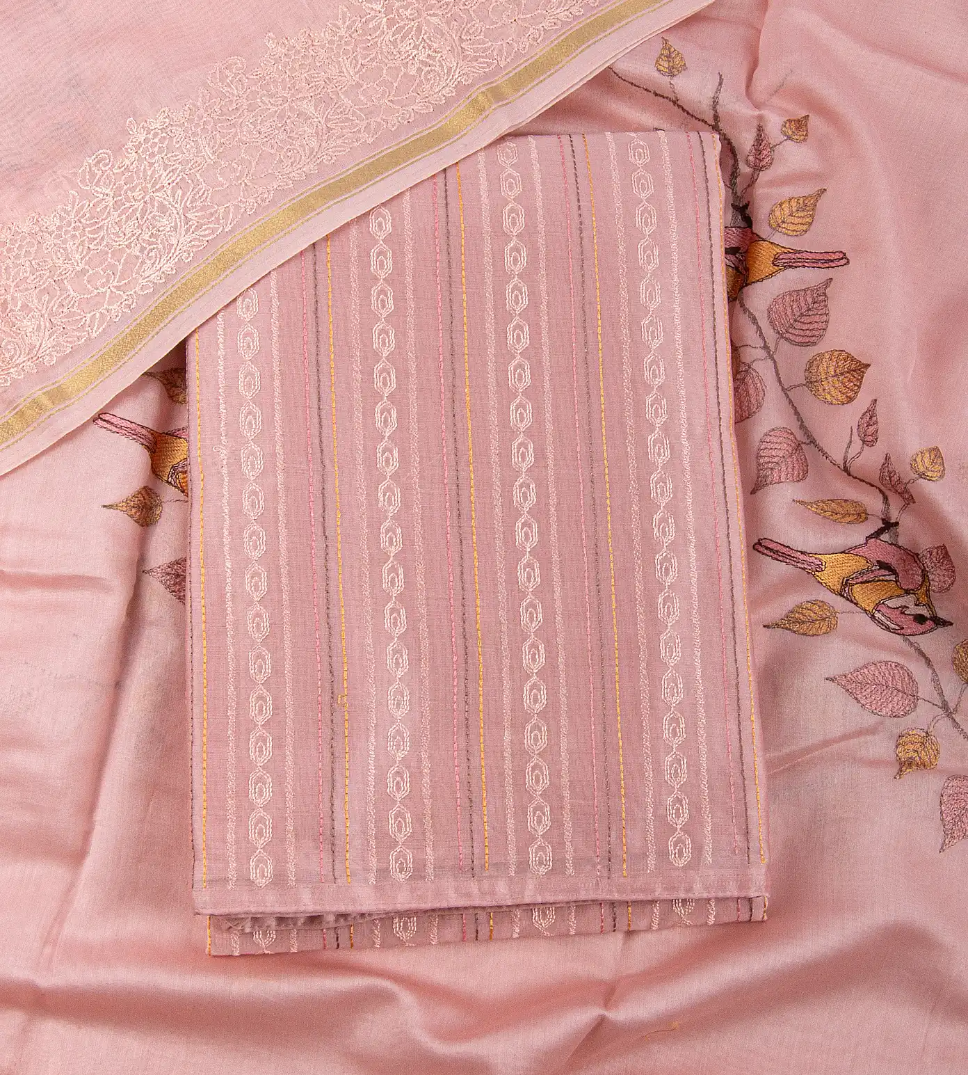 Light Pink Chanderi Cotton Salwar1