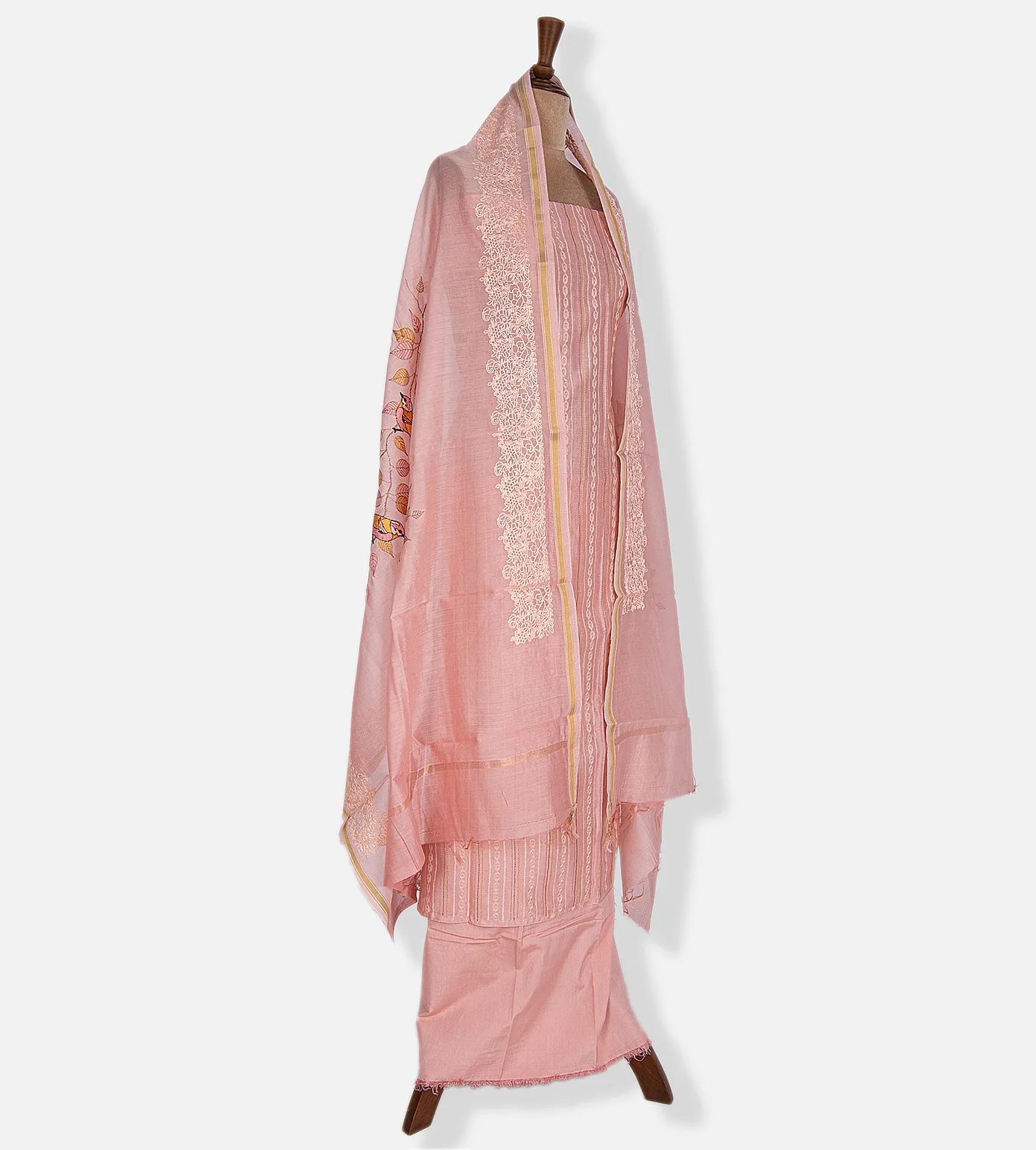 Light Pink Chanderi Cotton Salwar3