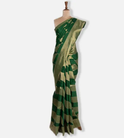 Green Kanchipuram Silk saree2