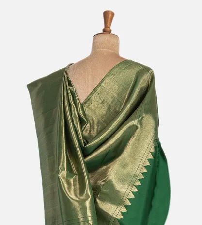 Green Kanchipuram Silk saree3