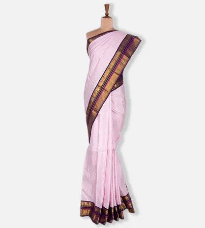 Pastel Pink Kanchipuram Silk Saree2
