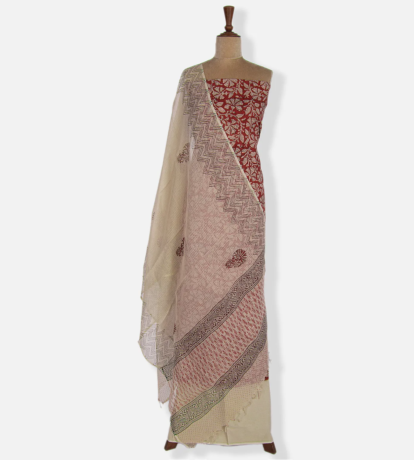 Maroon Cotton Salwar2