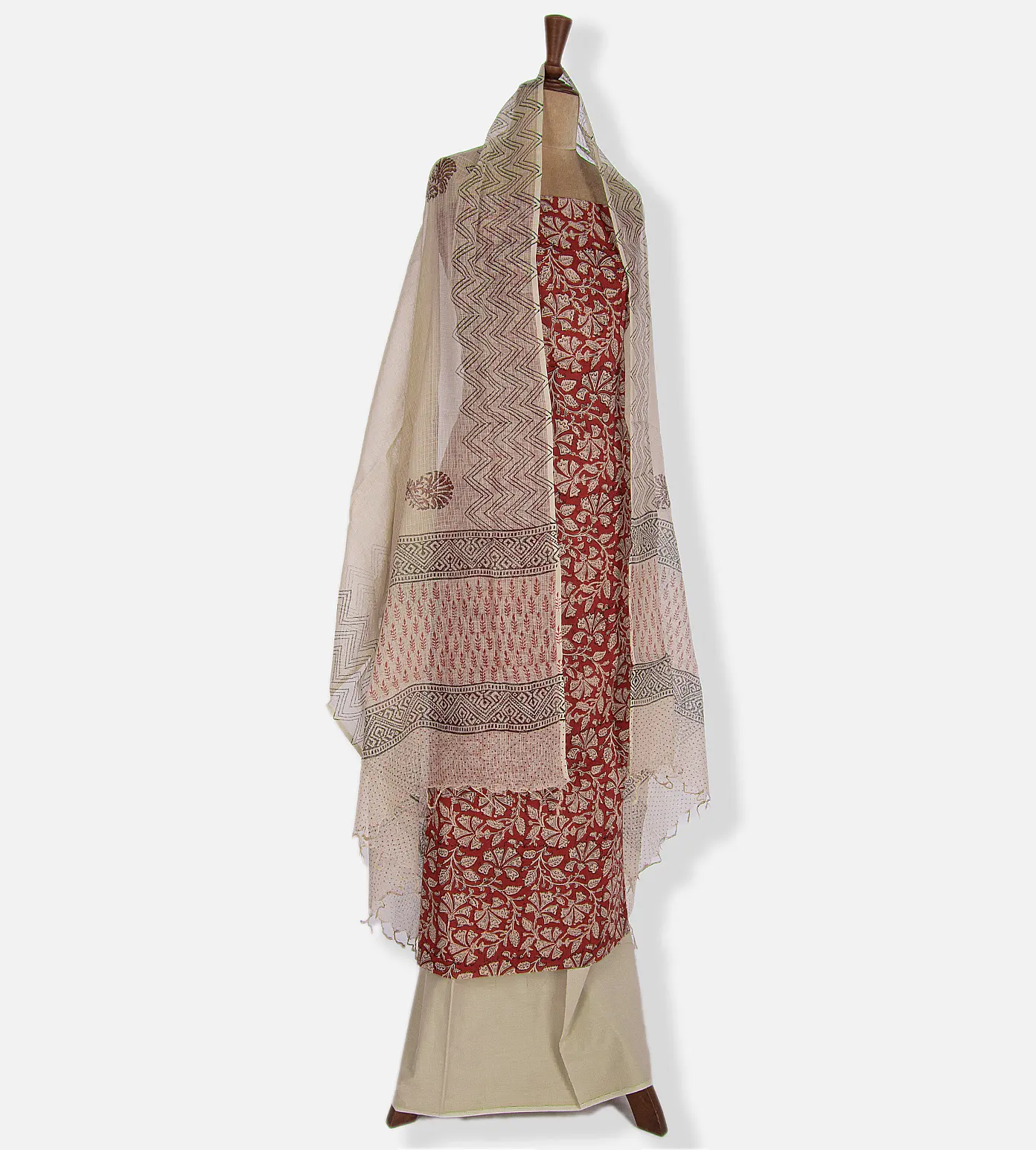 Maroon Cotton Salwar3