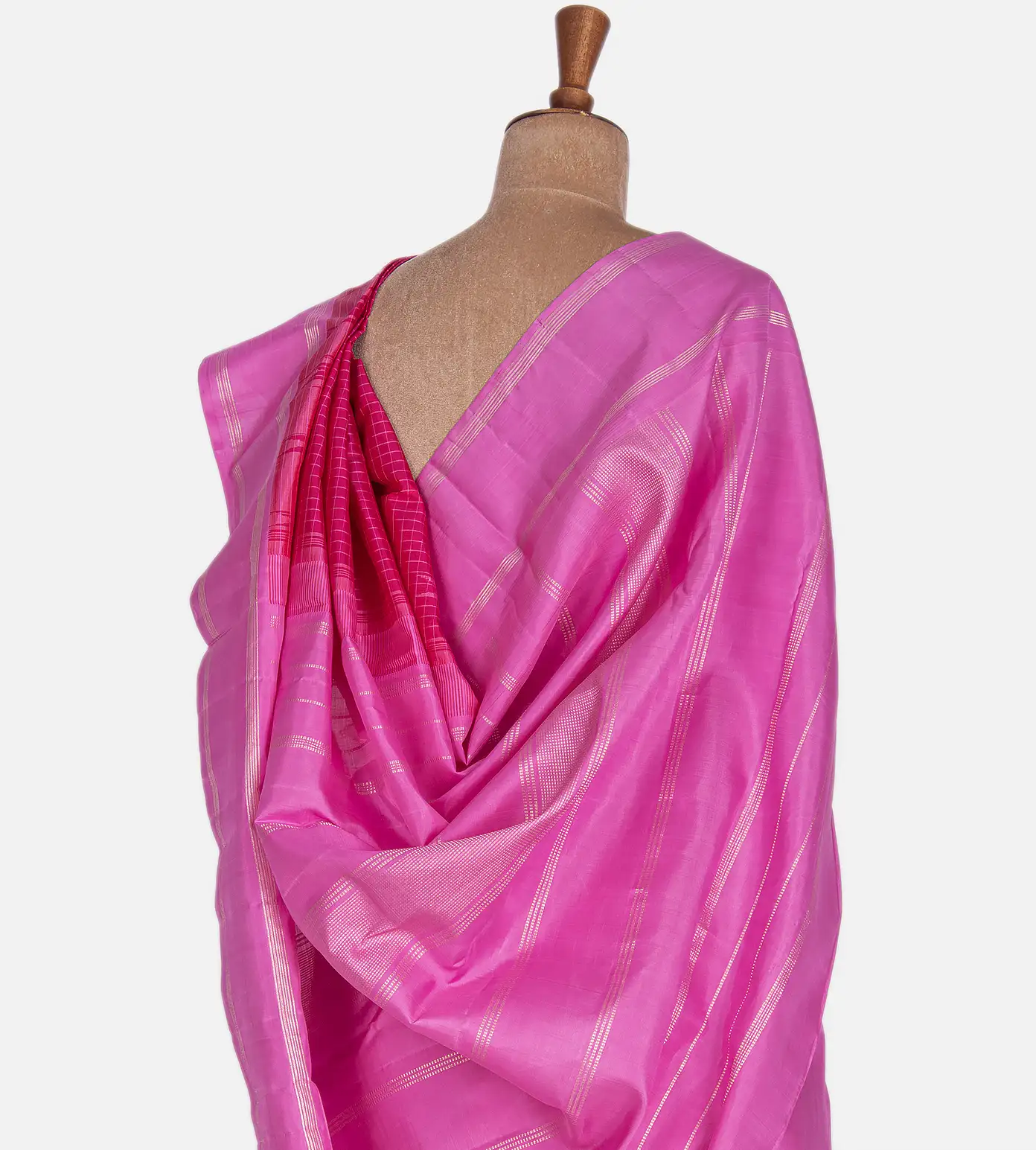 Pink Kanchipuram Silk Saree3