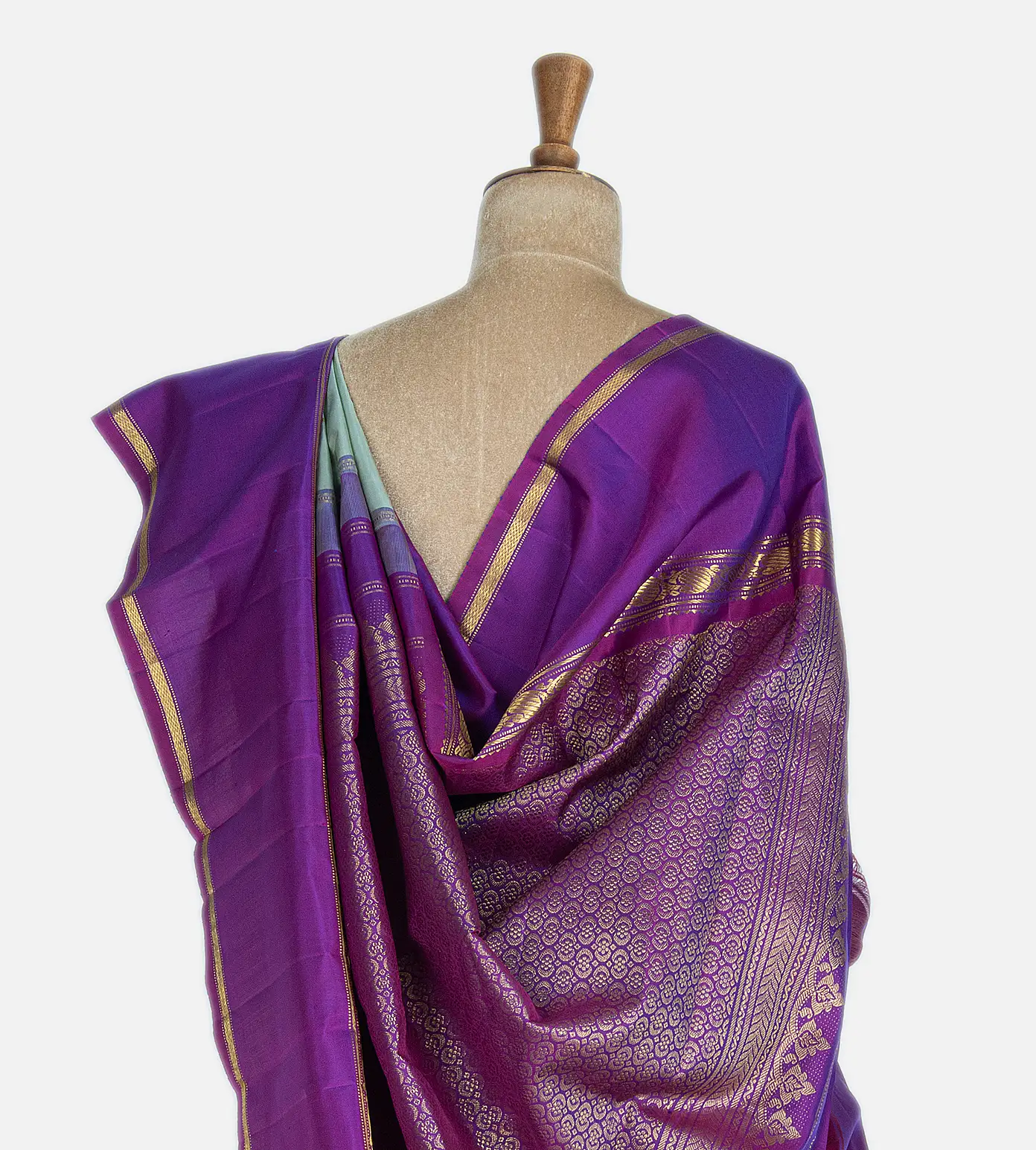 Pistachio Green Kanchipuram3