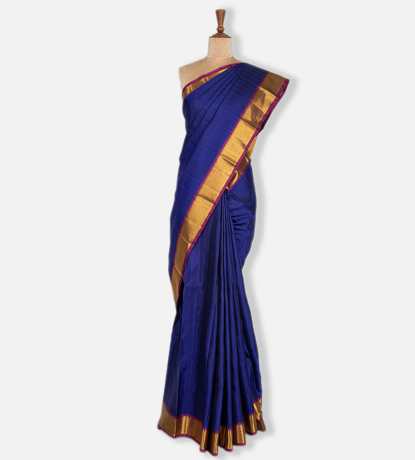 Admiral Blue Kanchipuram Silk Saree2