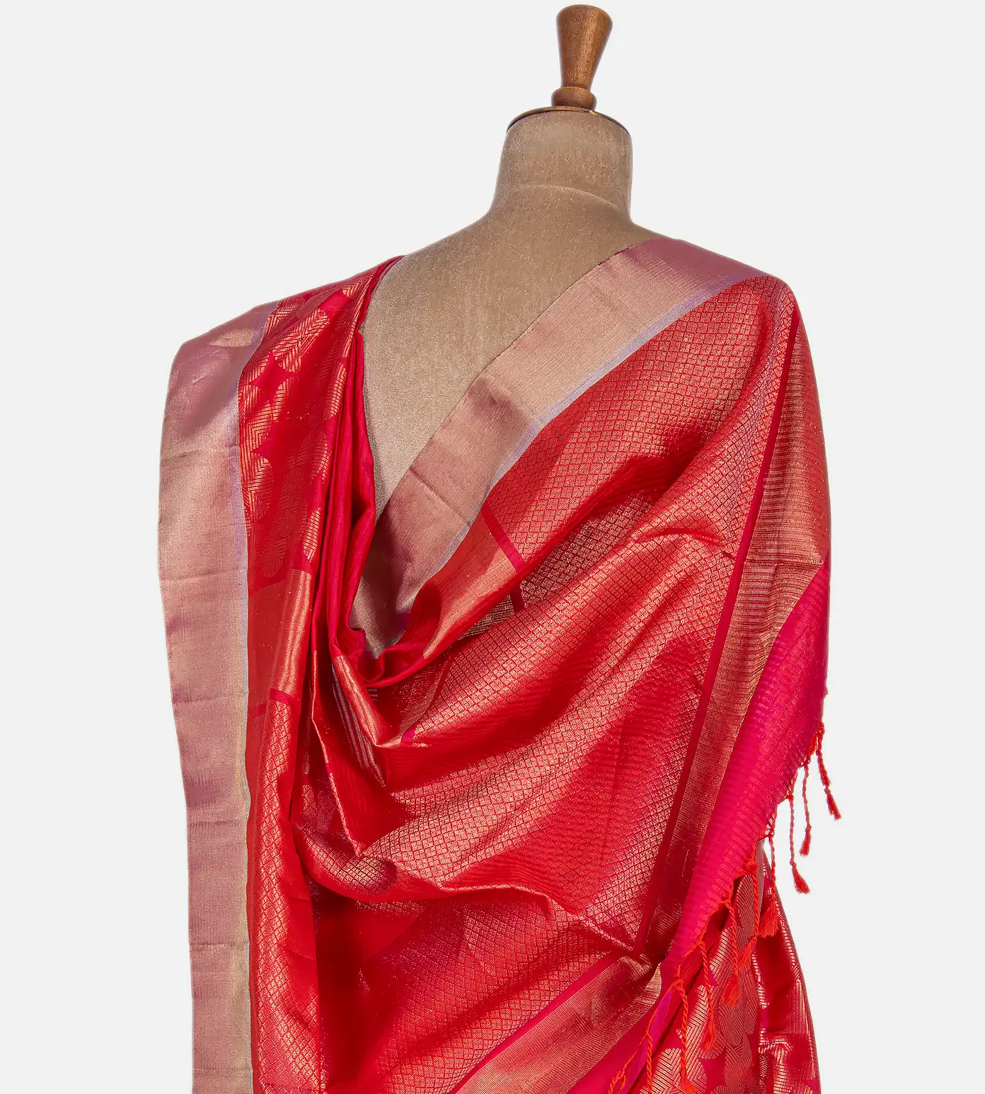 Pink Soft Silk Saree3