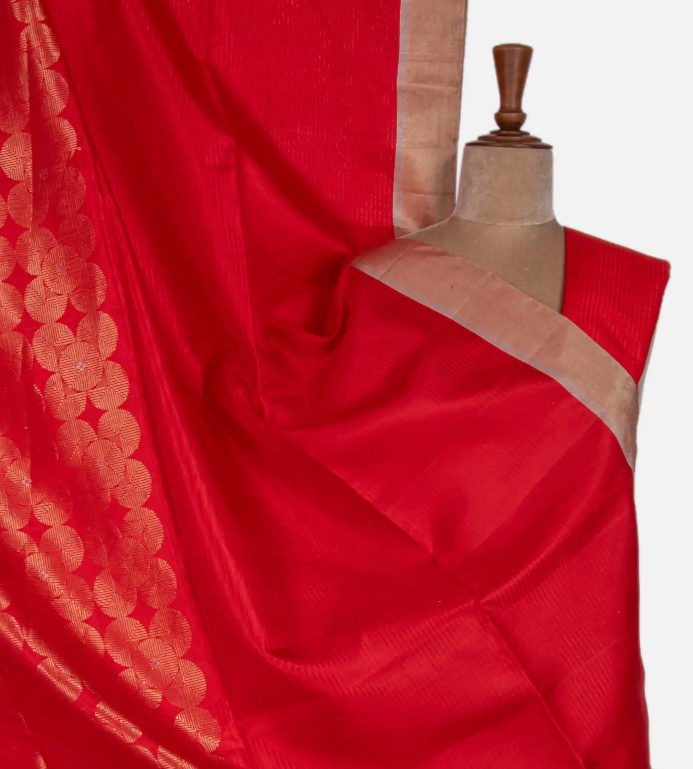 Red Soft Silk Saree1