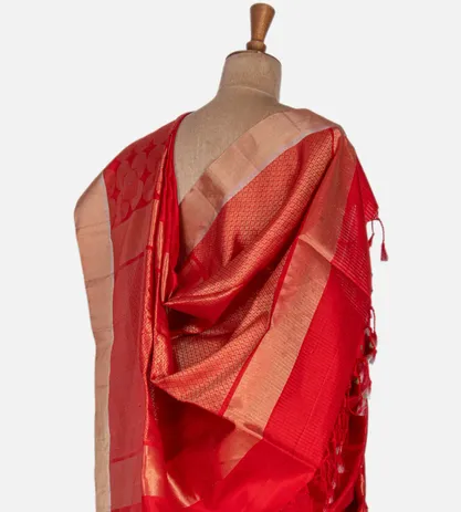 Red Soft Silk Saree3