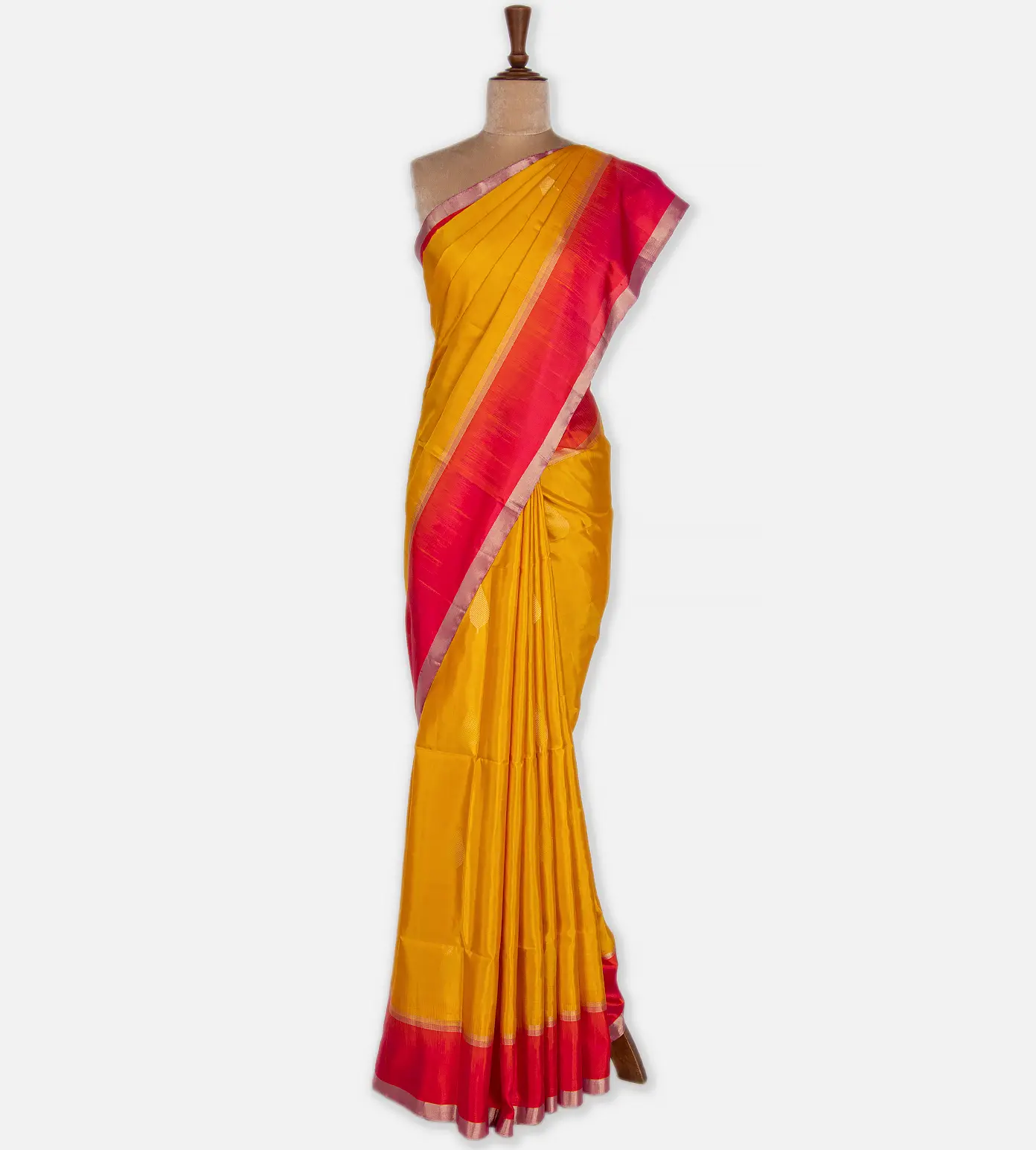 Yellow Soft Silk Saree2